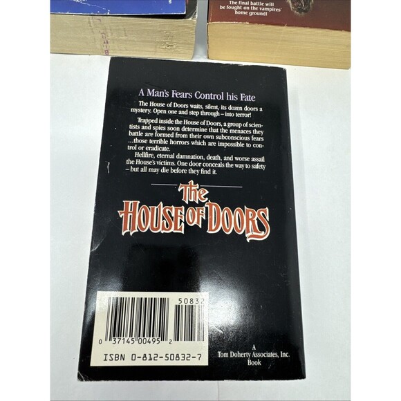Brian Lumley LOT OF 3 TOR HORROR 1st Editions Source, Vamphyri, House of Doors - Picture 3 of 13